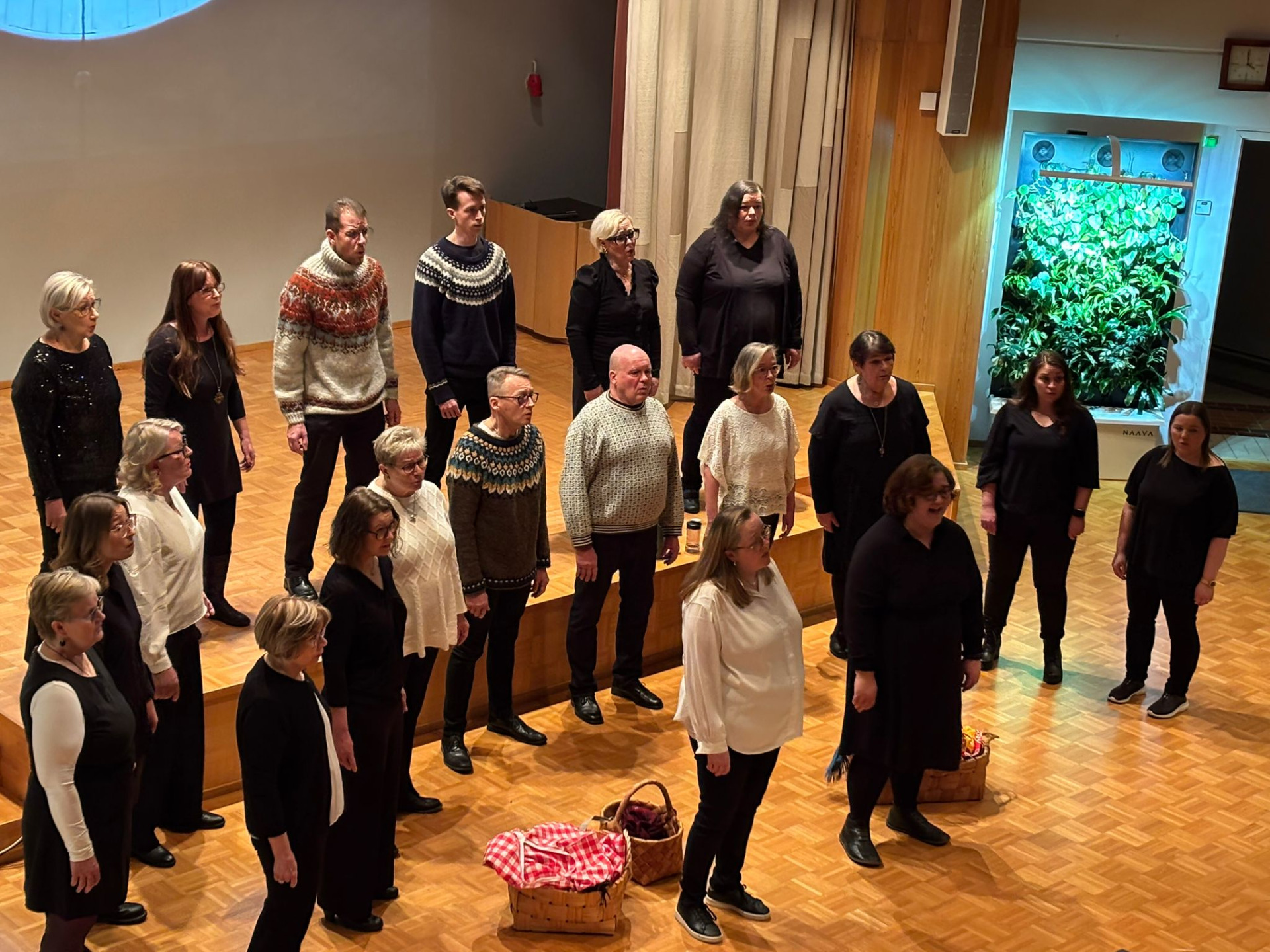 Viiden stemman illallinen - konsertti marraskuussa 2025. 